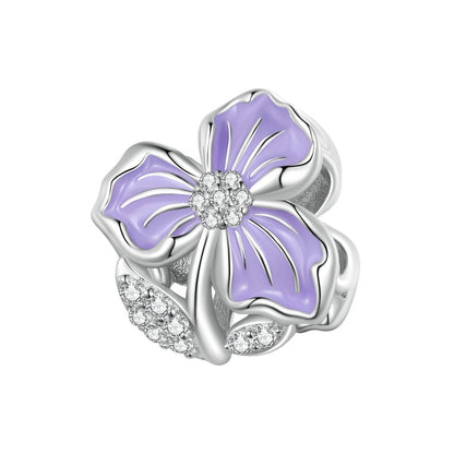 925 Sterling Silver Four-Leaf Clover Charms - TEA LU SHOP