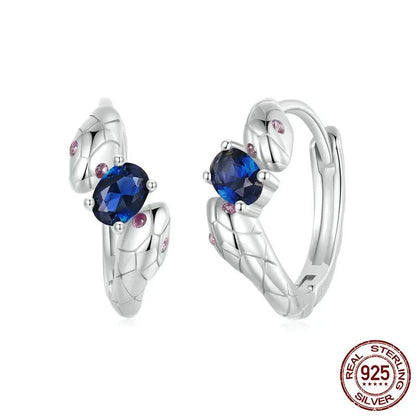 Exquisite Double Snake Ear Buckles