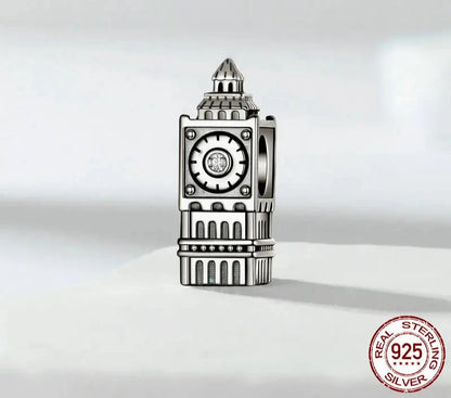 925 Sterling Silver Classic Building Big Ben