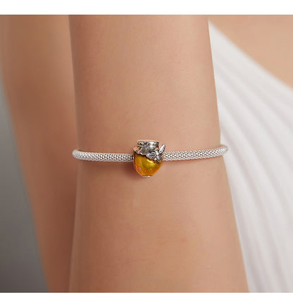 925 Sterling Silver Bee Charms
