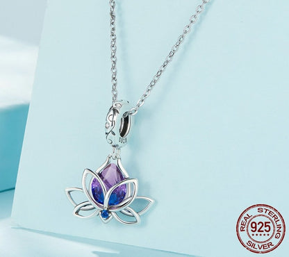 925 Sterling Silver Four-Leaf Clover Charms - TEA LU SHOP