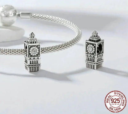 925 Sterling Silver Classic Building Big Ben