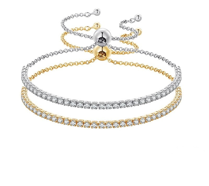 925 Sterling Silver Classic Bracelet - TEA LU SHOP