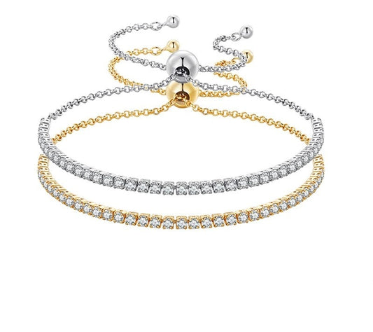 925 Sterling Silver Classic Bracelet - TEA LU SHOP