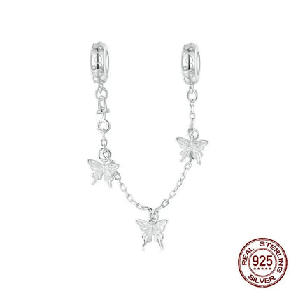 Butterfly Safety Chain Charm