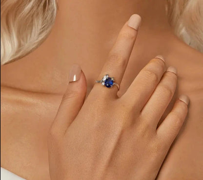 925 Sterling Silver Snake Statement Ring