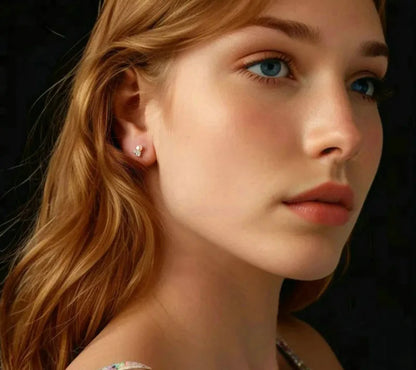 Moissanite Stud Earrings