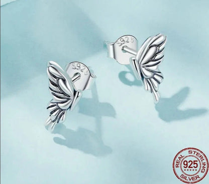 Vivid Butterfly Stud Earrings