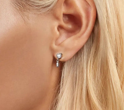 925 Sterling Silver Minimalist Tassel Stud Earrings - Shine Bright Store