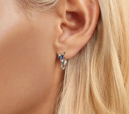 Exquisite Double Snake Ear Buckles