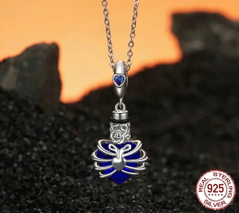 925 Sterling Silver Pet Memorial Charm Pendant