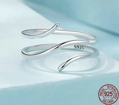 Simple Multi-layer Opening Lucky Adjustable Ring