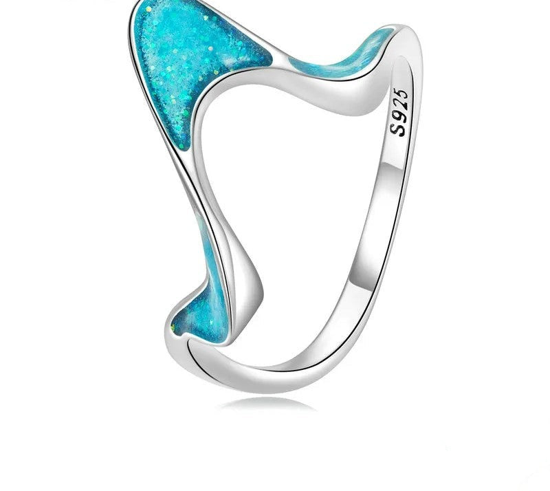 925 Sterling Silver Original Geometric Ring - TEA LU SHOP