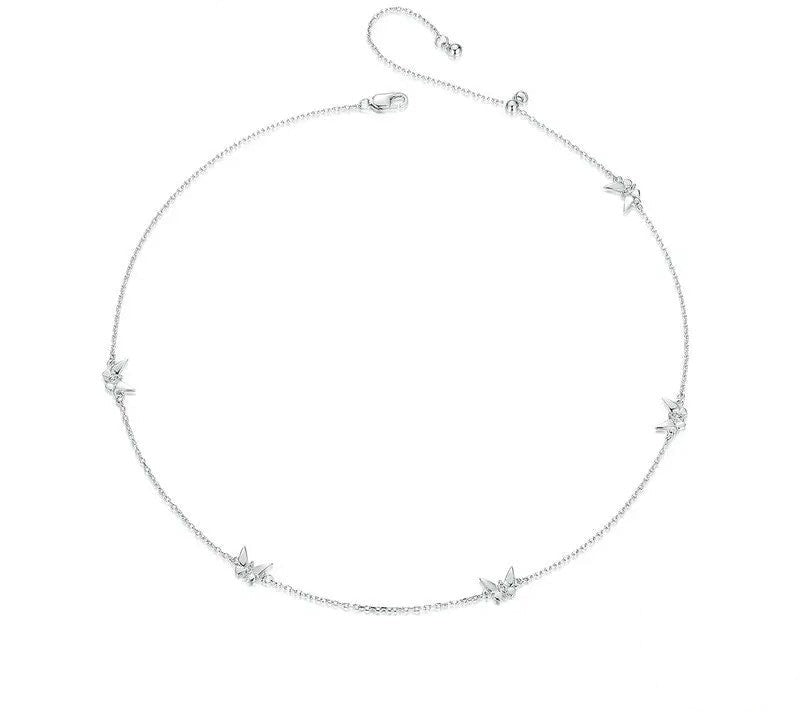 925 Sterling Silver Mini Butterfly Necklace - Shine Bright Store