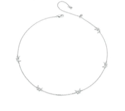 925 Sterling Silver Mini Butterfly Necklace - Shine Bright Store