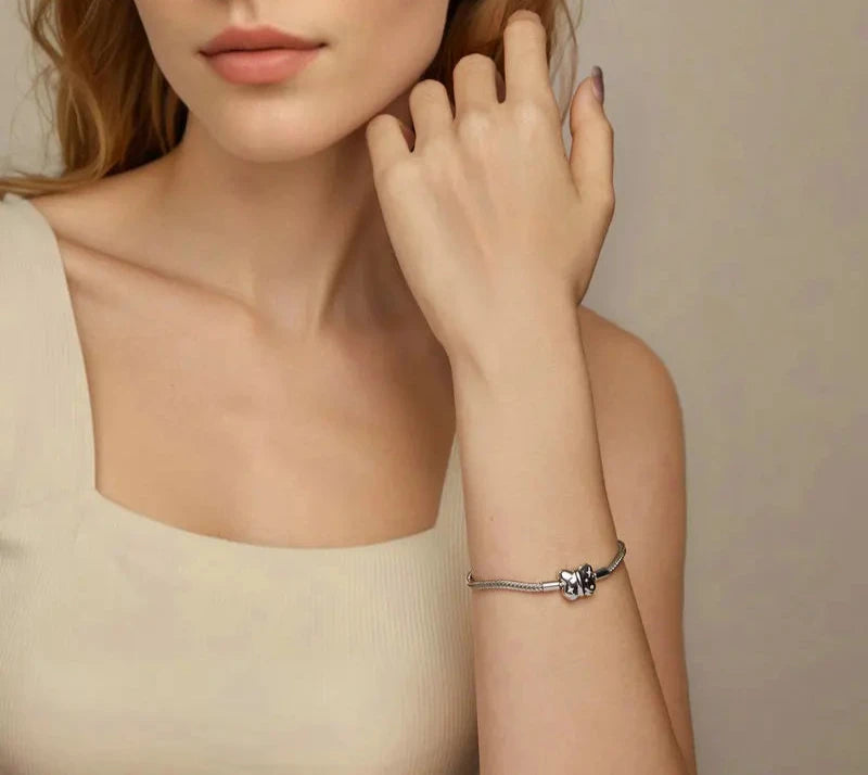 925 Sterling Silver Charm Bracelet