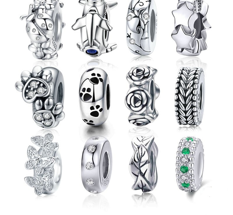 925 Sterling Silver Charms - TEA LU SHOP
