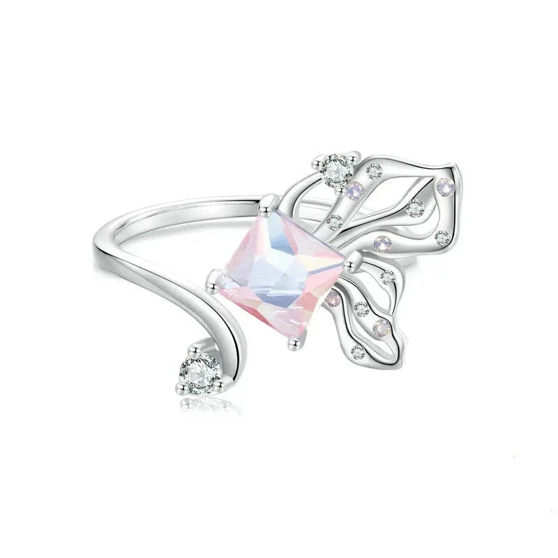 925 Sterling Silver Butterfly Ring