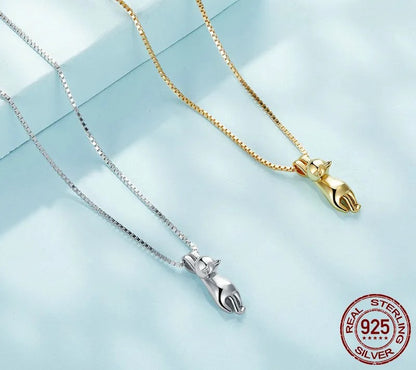 925 Sterling Silver Cute Animal Necklace - TEA LU SHOP