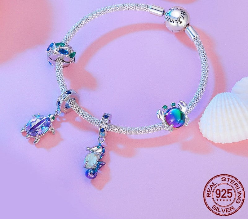 925 Sterling Silver Dreamy Oсean Pendants - TEA LU SHOP