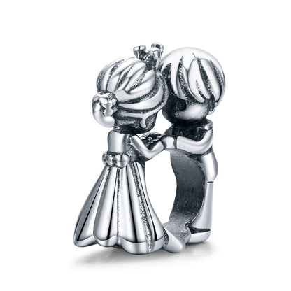 Sterling Silver Angel Baby Pendant