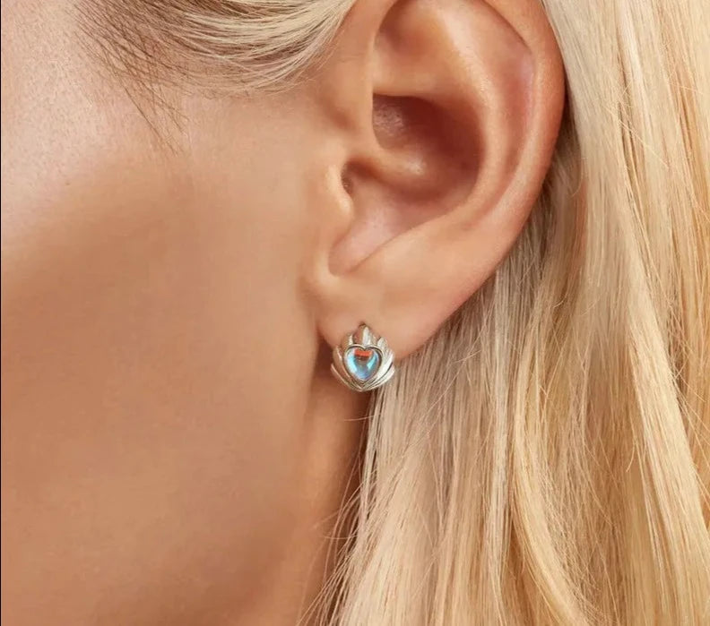 Dainty Seashell Stud Earrings