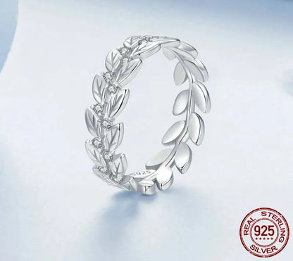 925 Sterling Silver Flower Ring