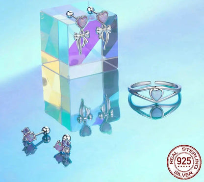 Opal Stud Earrings