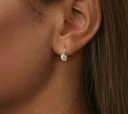 925 Sterling Silver Classic Hoop Earrings