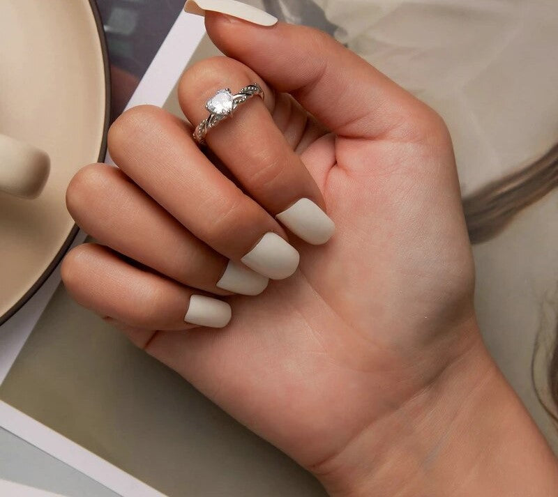 925 Sterling Silver Romantic Love Ring - TEA LU SHOP