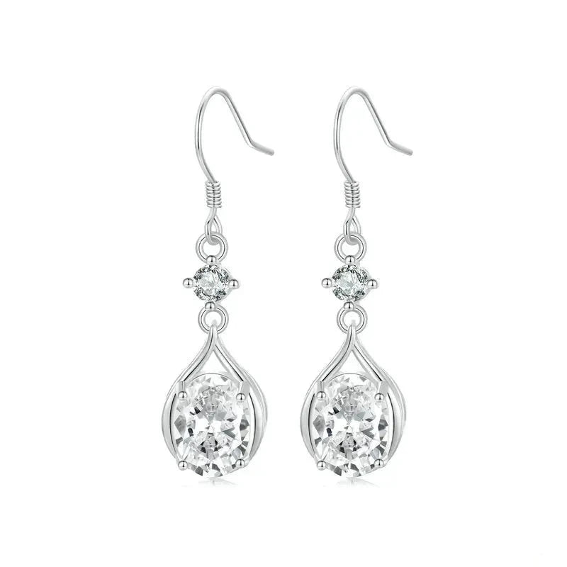 925 Sterling Silver Dangle Earrings