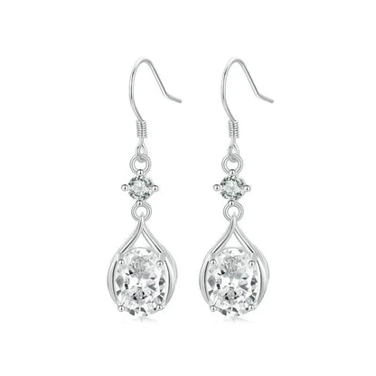 925 Sterling Silver Dangle Earrings