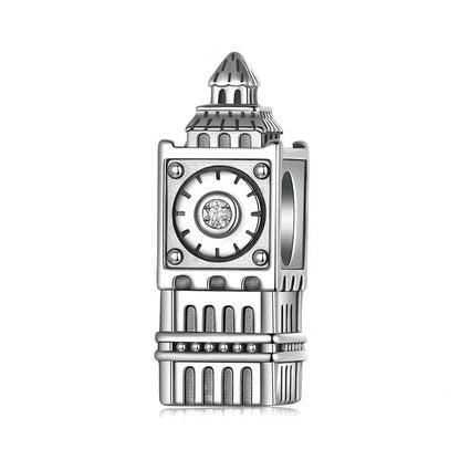 925 Sterling Silver Classic Building Big Ben