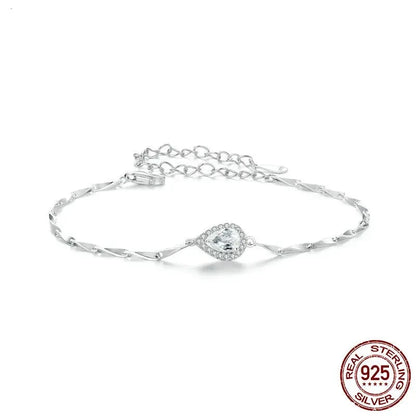 Sparkling Droplet Bracelet