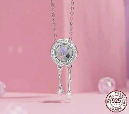 925 Sterling Silver Romantic Tableware Charm